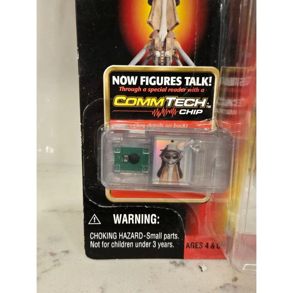Star Wars Episode I Gasgano with Pit Droid Action Figure CommTech Chip 98 Hasbro